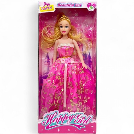 Кукла (розовое платье) ВИД 4