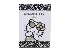 Блокнот твердая обложка, 80л., А6 Hello Kitty Diva /1100/