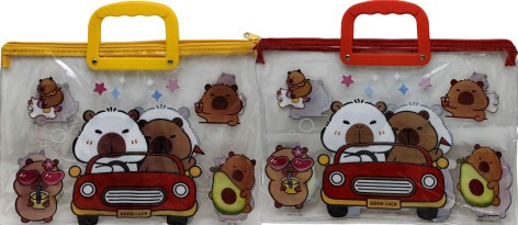 Папка-портфель ПВХ прозора 