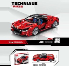 Конструктор “Машинка”, 464 елементи, масштаб 1:18, в кор. 40*28*7см /24/