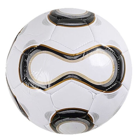 М'яч футбольний  РОЗМІР №2, вага 100 грамів, матеріал PVC, балон гумовий (білий)