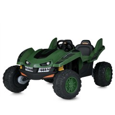 Баггі M 6039EBR-10(24V) (1шт) р/к 2,4G, 4*35W, 24V7AH, EVA, музика, світло, темно-зелений