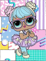 Набор с алмазной мозаикой (выборочной) 