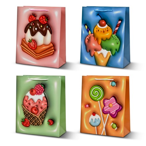 Пакет подарунковий паперовий M 