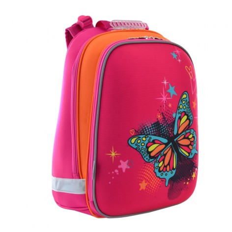 Рюкзак шкільний каркасний 1 Вересня H-12 Butterfly, 38*29*15