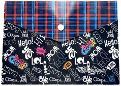 Папка з кнопкою, А5+, P0211