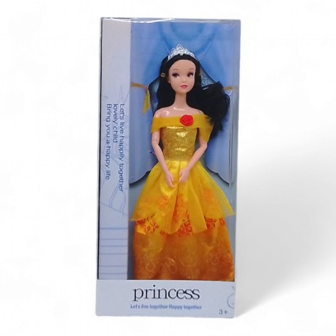 Лялька "Принцеси: Білосніжка у жовтій сукні" (28 см)