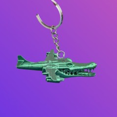 3D игрушка Крокодило бомбардир 8см