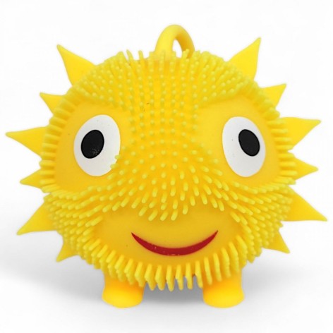 Антистресс-светяшка "Солнышко" (8 см) желтый