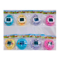 Гра Тамагочі, звук, електронне табло, 8 видів (7см, 7,5см), на бат-ці, у пакеті, 9-10-3см 