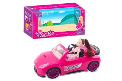 Кабріолет для ляльки, озвучений, зі світлом, в кор. 