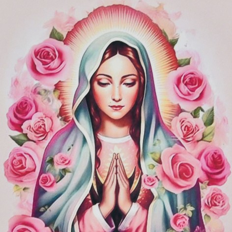 Алмазна мозаїка Strateg "Божественна краса" 30x30 см (HEE16339)