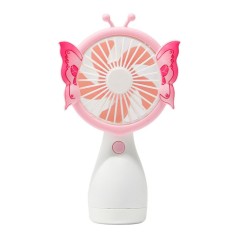 Портативний вентилятор ZB096B Mini із аккумулятором розовий