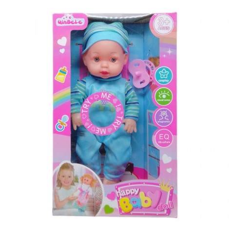 Пупс музыкальный, с соской, 24 см, Вид 1