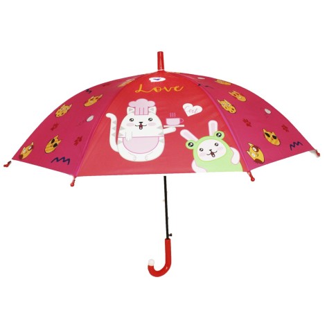 Зонтик детский, красный