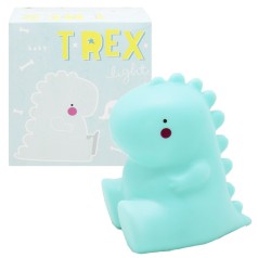 Детский ночник T-Rex бирюзовый
