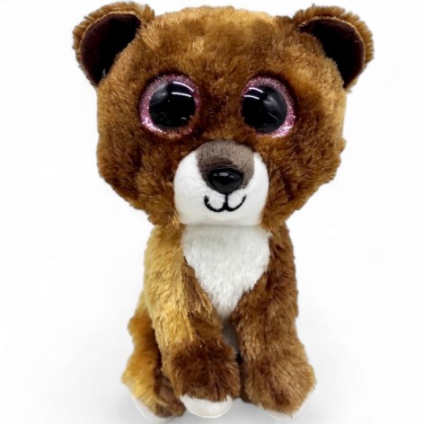 Плюшева іграшка "Очі" (14 см), Пес Коричневий