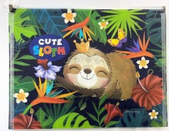 Папка з пластиковою застібкою, А4+, 32,5x24,5x3 см, 180мкм диз.P0037