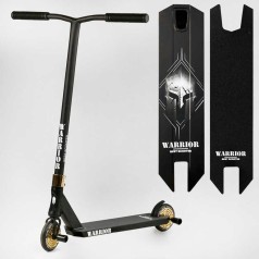 Самокат трюковий "Best Scooter" Warrior, HIC-система, ПЕГИ, алюмінієвий диск та дека, колеса PU, d=120 мм, ширина керма 58 см