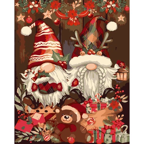 Картина по номерам Strateg 