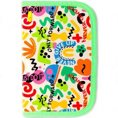 Пенал учащийся салатовый