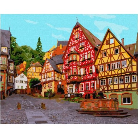 Картина за номерами "Яскрава Німеччина" ?????