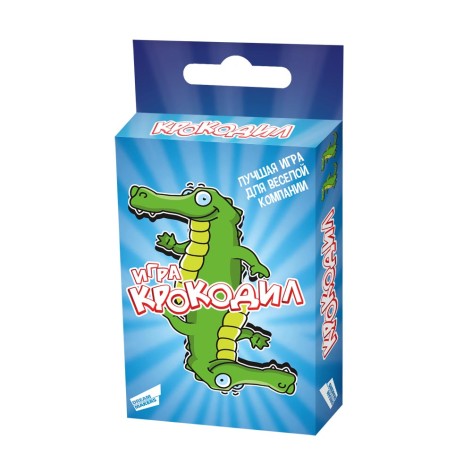 Ігра дитяча настільна «Крокодил. Cards» 8,8*5,9*1,2 см