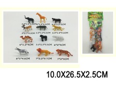 Дикі тварини пластикові, 12 шт. у наборі 10*26,5*2,5 см