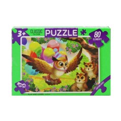 Пазли Казка, 80 сови+ кульки