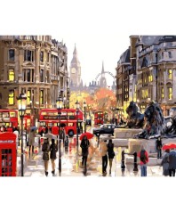 Картина по номерам живопись "Типовий Лондон" 40*50см