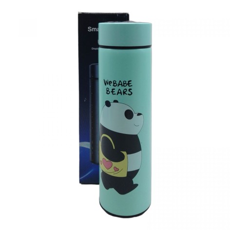 Термос Smart Cup Led стальной зеленый