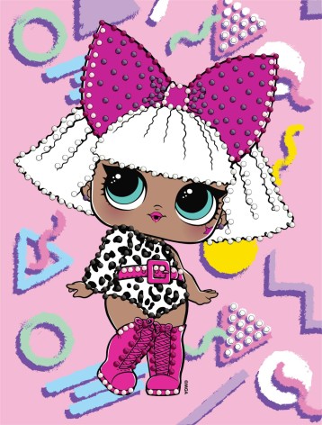 Набор с алмазной мозаикой (выборочной) 