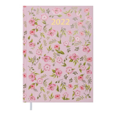 Щоденник датований 2021 PROVENCE, A5, рожевий