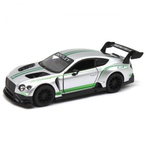 Машинка KINSMART "Bentley Continental GT3", серая