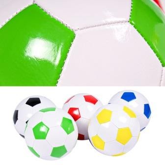 М'яч футбольний BT-FB-0243 PVC 270г 5 кольорів