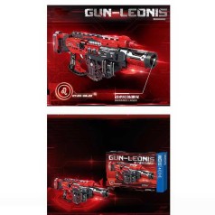 Конструктор “Бластер”, 466  елементів, лазерний приціл,  в кор. 43*7*28 см 