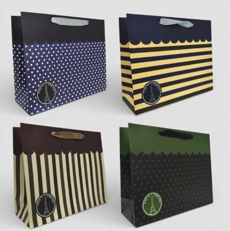 Подарочный пакет картон 200грм, 