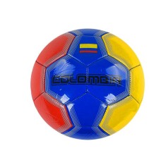Мяч футбольный (красно-желтый)