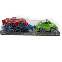 Набір машинок Kid cars sport (зелений кабріолет + червона)