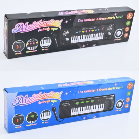 Синтезатор 31клавиша,16мелодий,микрофон,запись,работает на бат-ке и от USB,2виды, в кор-ке 48-13-4,5см 