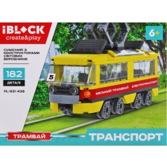 Конструктор IBLOCK Трамвай