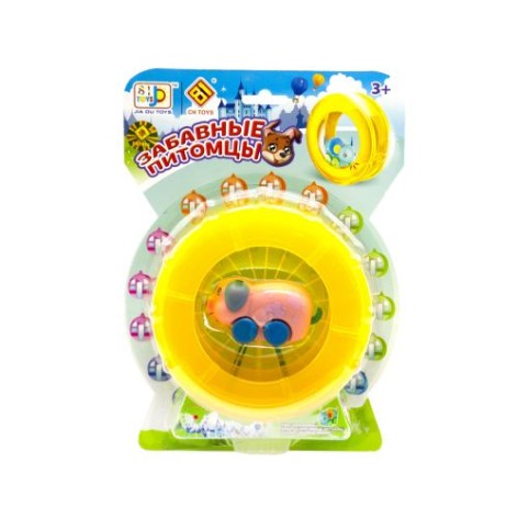 Интерактивная игрушка в колесе 