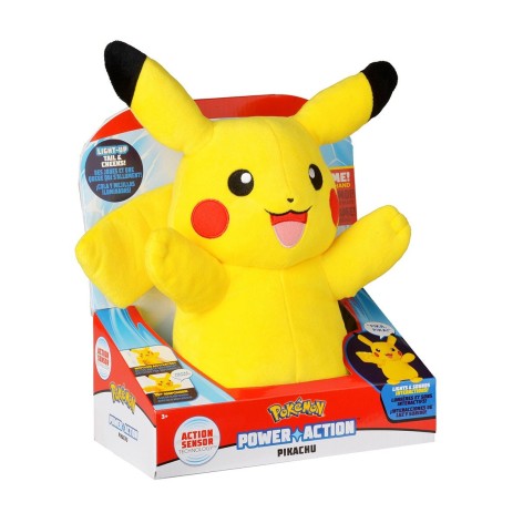 Интерактивная мягкая игрушка аниме Pokemon - Пикачу (25 cm.)