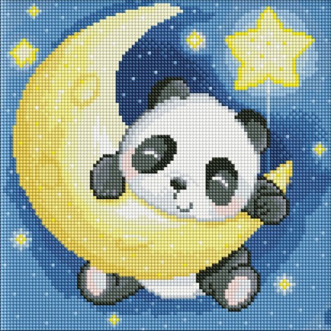 Набір 12+ із алмазною мозаїкою "Казкові сни" з АВ стразами 30х30см