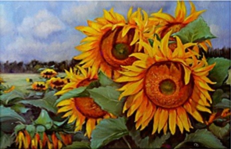 Алмазна мозаїка за номерами 596EZ 40*50 