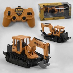Радіокерований  екскаватор акумулятор 3.7V, підсвічування, звук, в кор. 