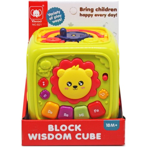 Бизикуб сортер музыкальный "Wisdom Cube"
