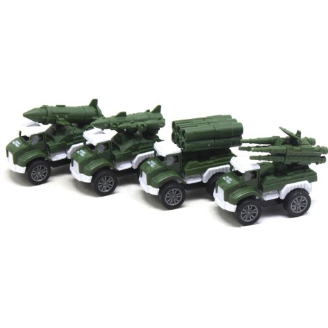 Спецтехніка GC 685 4 види, військова машинка, у пакеті