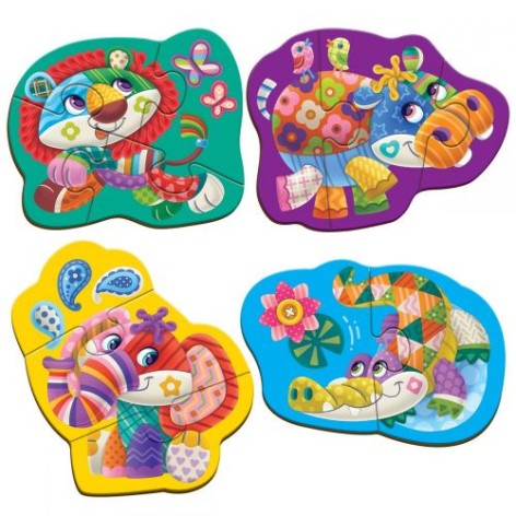 Бебі Пазли "Чудо зоопарк"