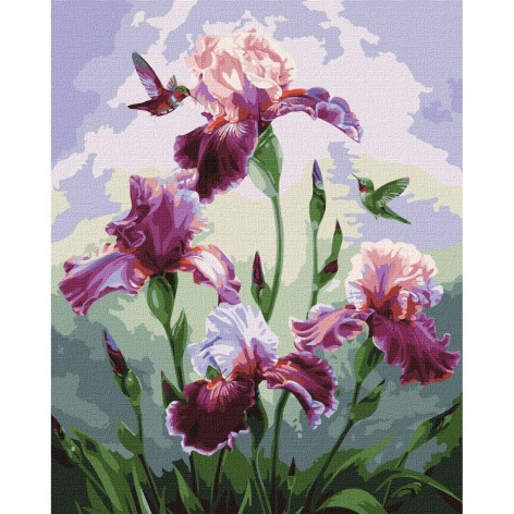 Набір для розпису по номерах. Букет 